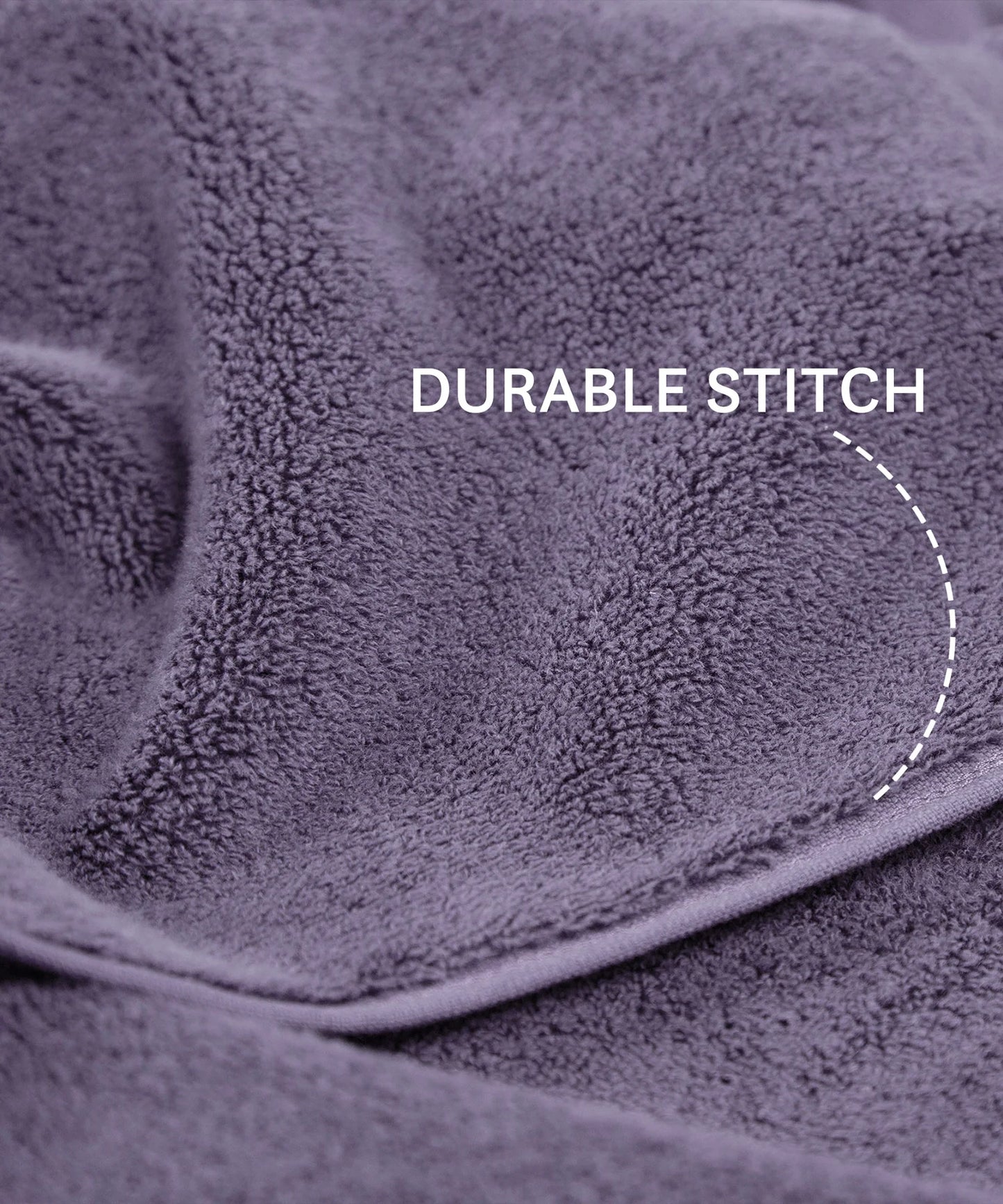 Luxury 4 Piece Hand Towels, 625 Gsm, Purple Ash