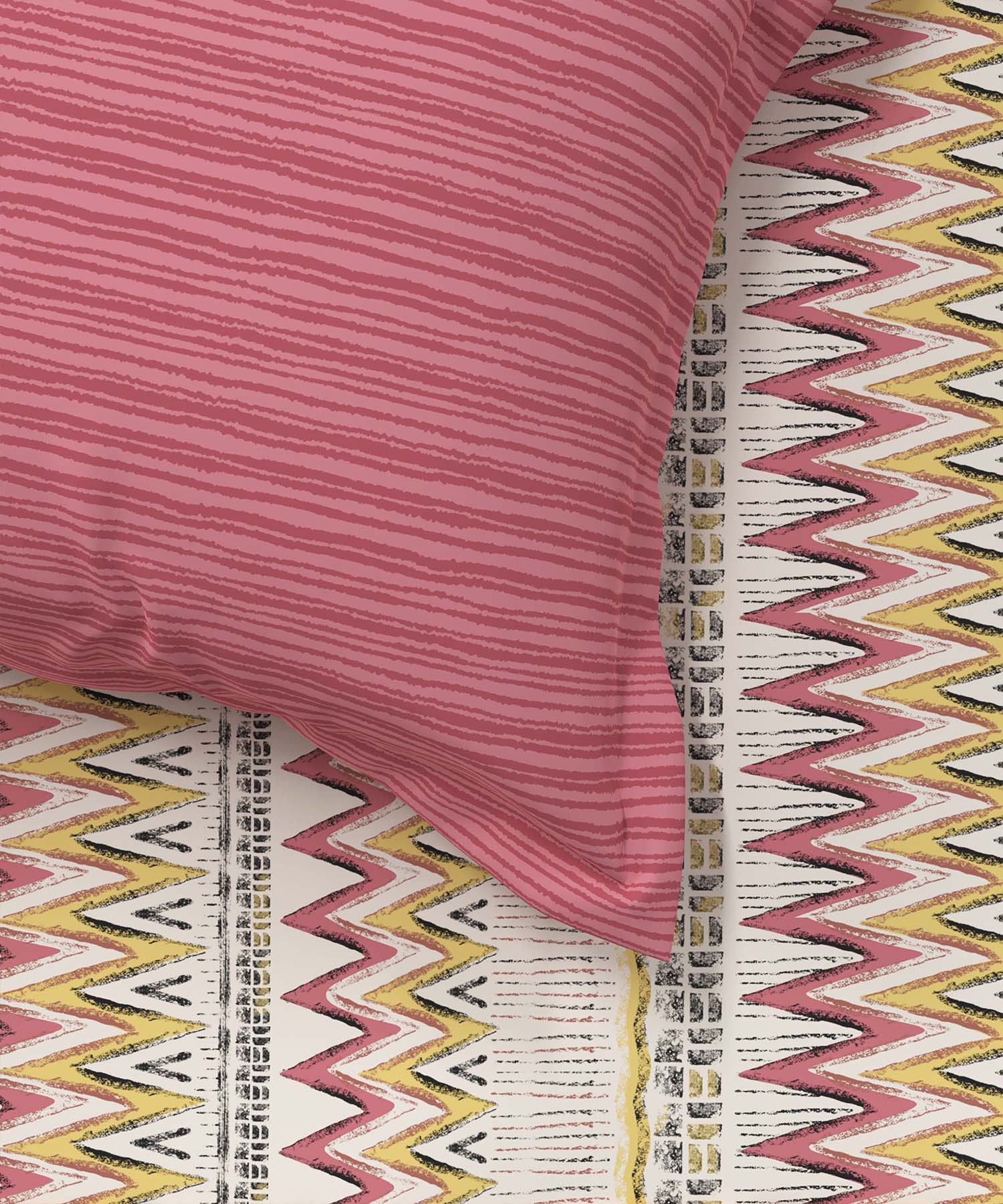 1 Queen bedsheet & 2 Pillow covers