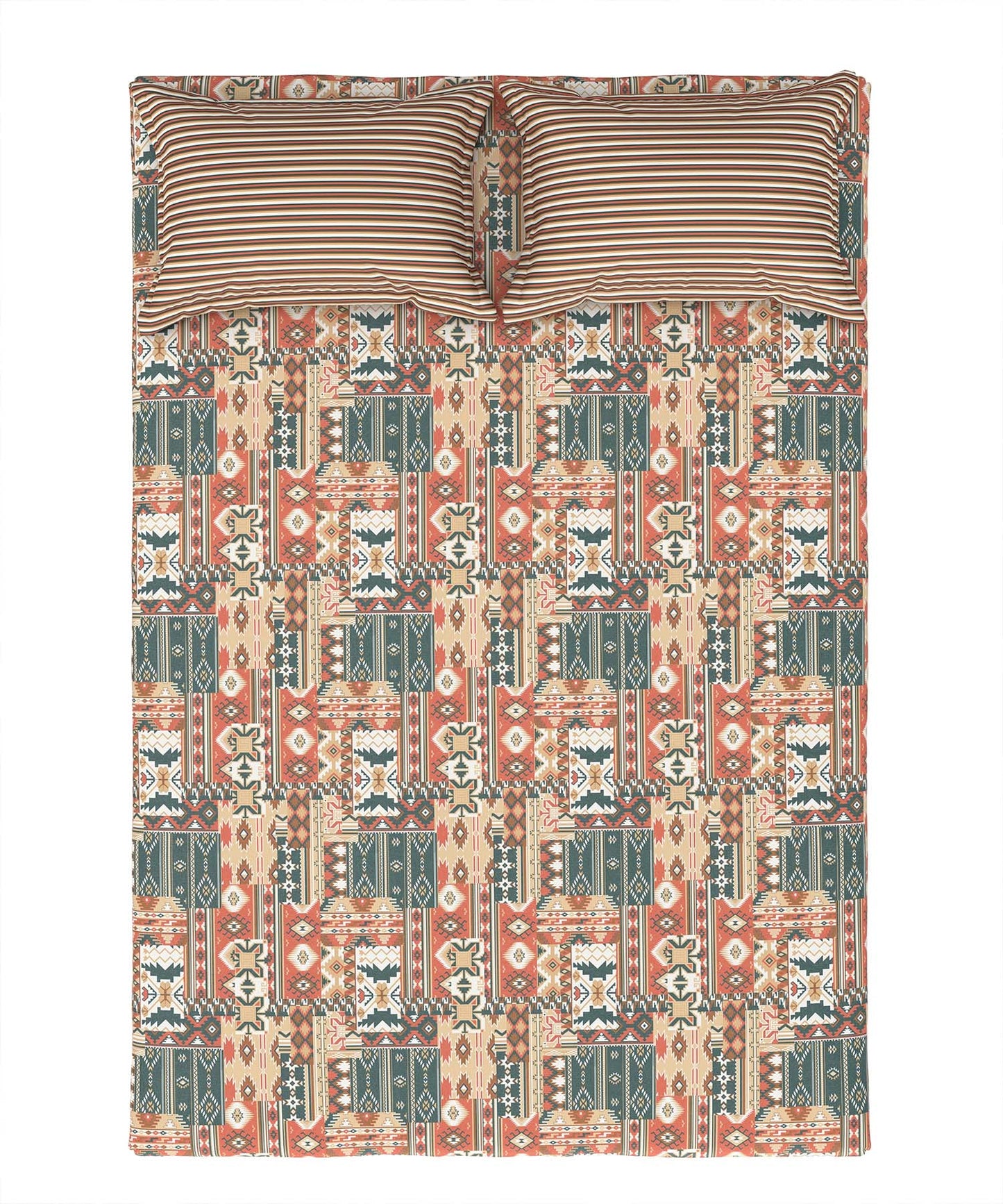 1 Queen bedsheet & 2 Pillow covers