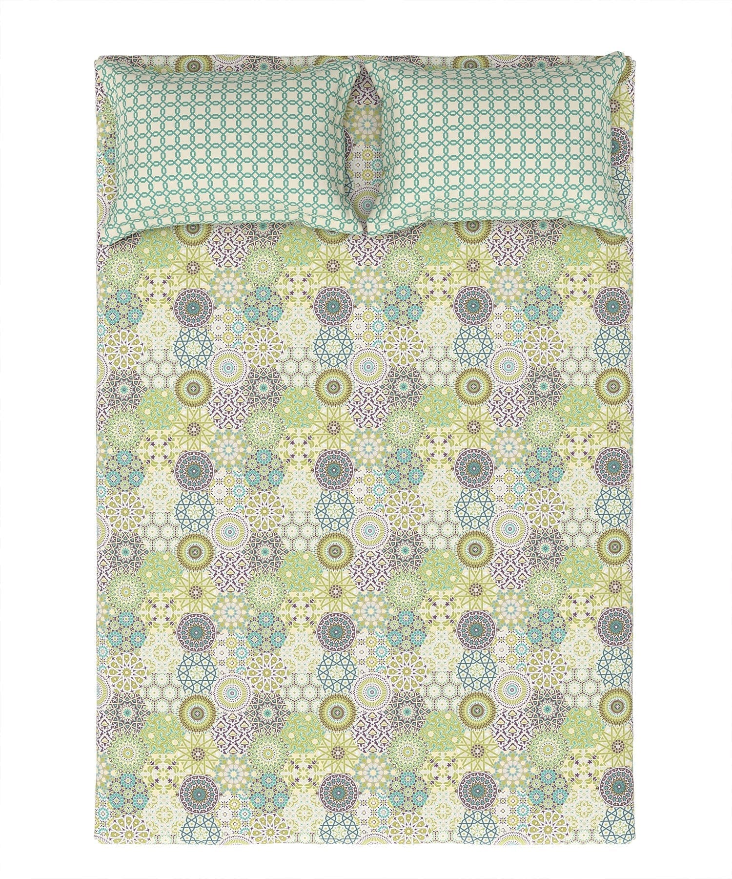 1 Queen bedsheet & 2 Pillow covers