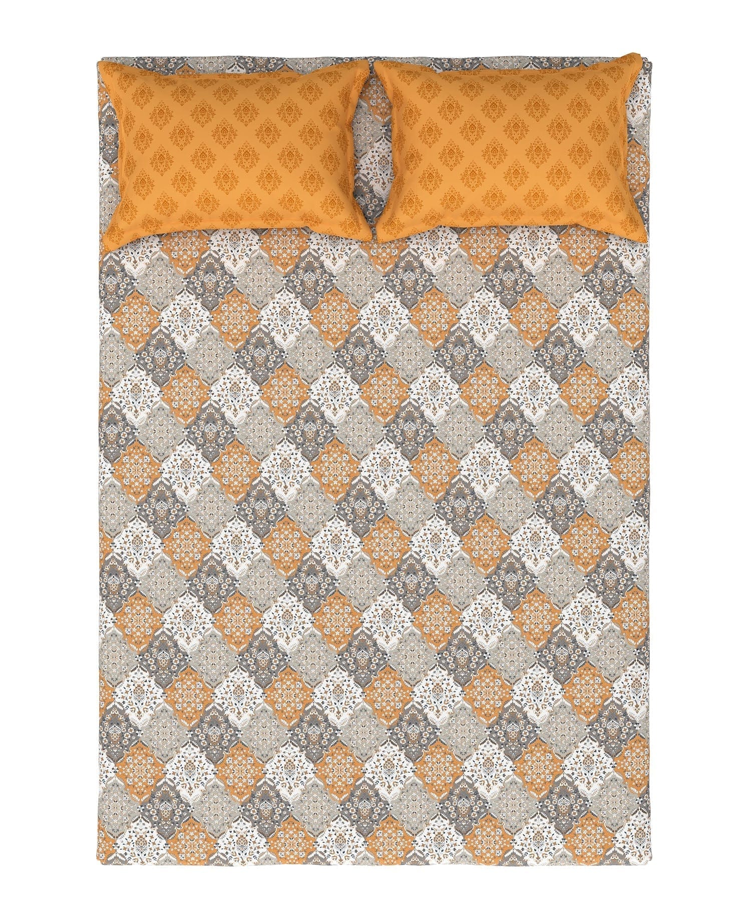 1 Queen bedsheet & 2 Pillow covers