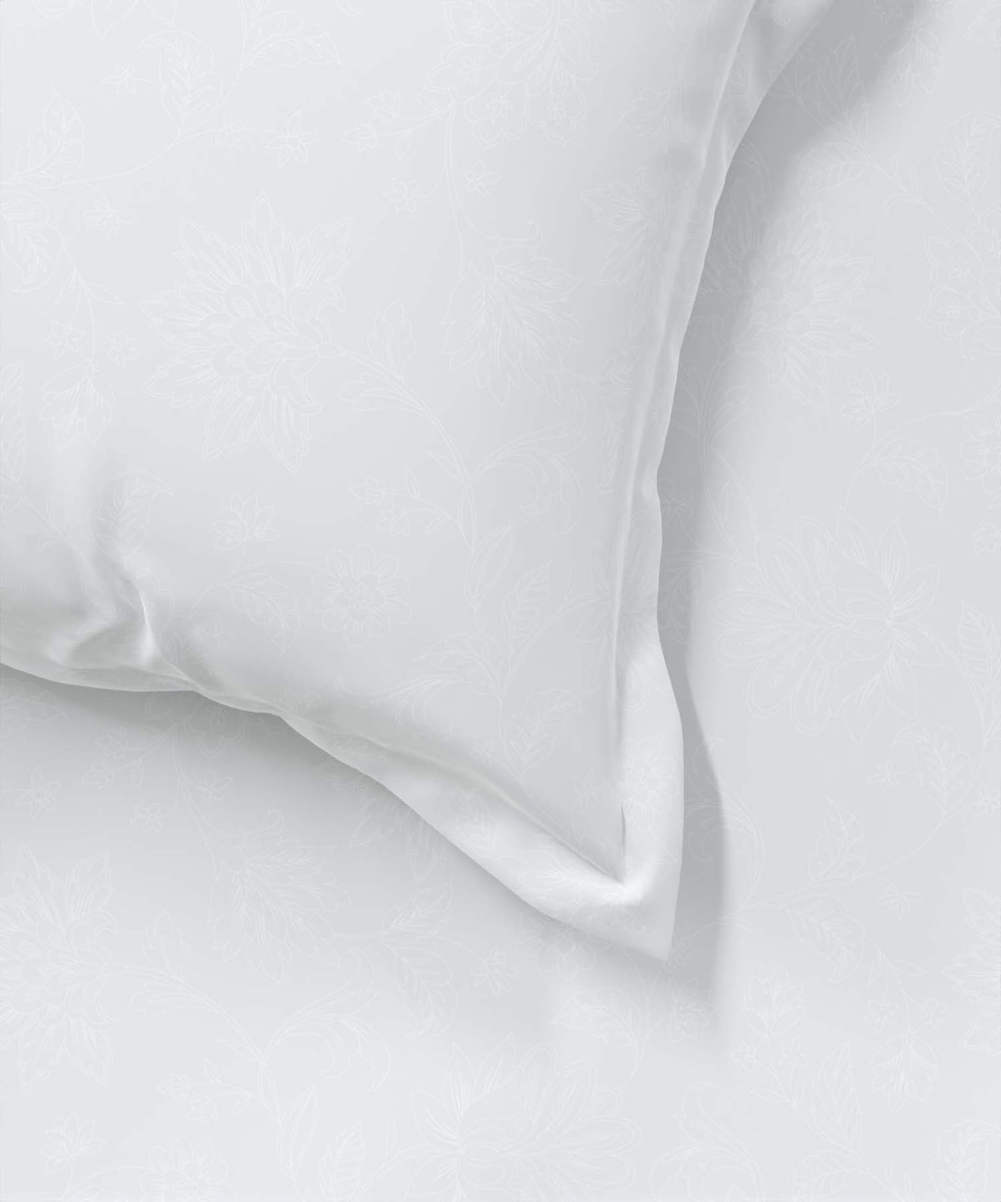 Home Essential Pastel Poetry King Bedsheet With 2 Pillow Cover, 100% Cotton, 144 TC, Coco
