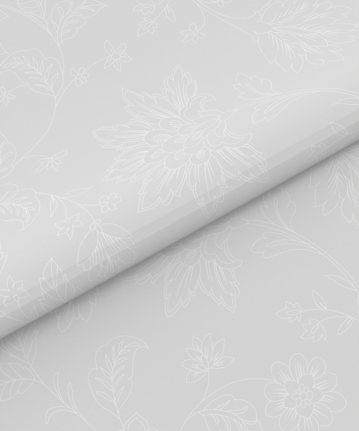 Home Essential Pastel Poetry King Bedsheet With 2 Pillow Cover, 100% Cotton, 144 TC, Coco