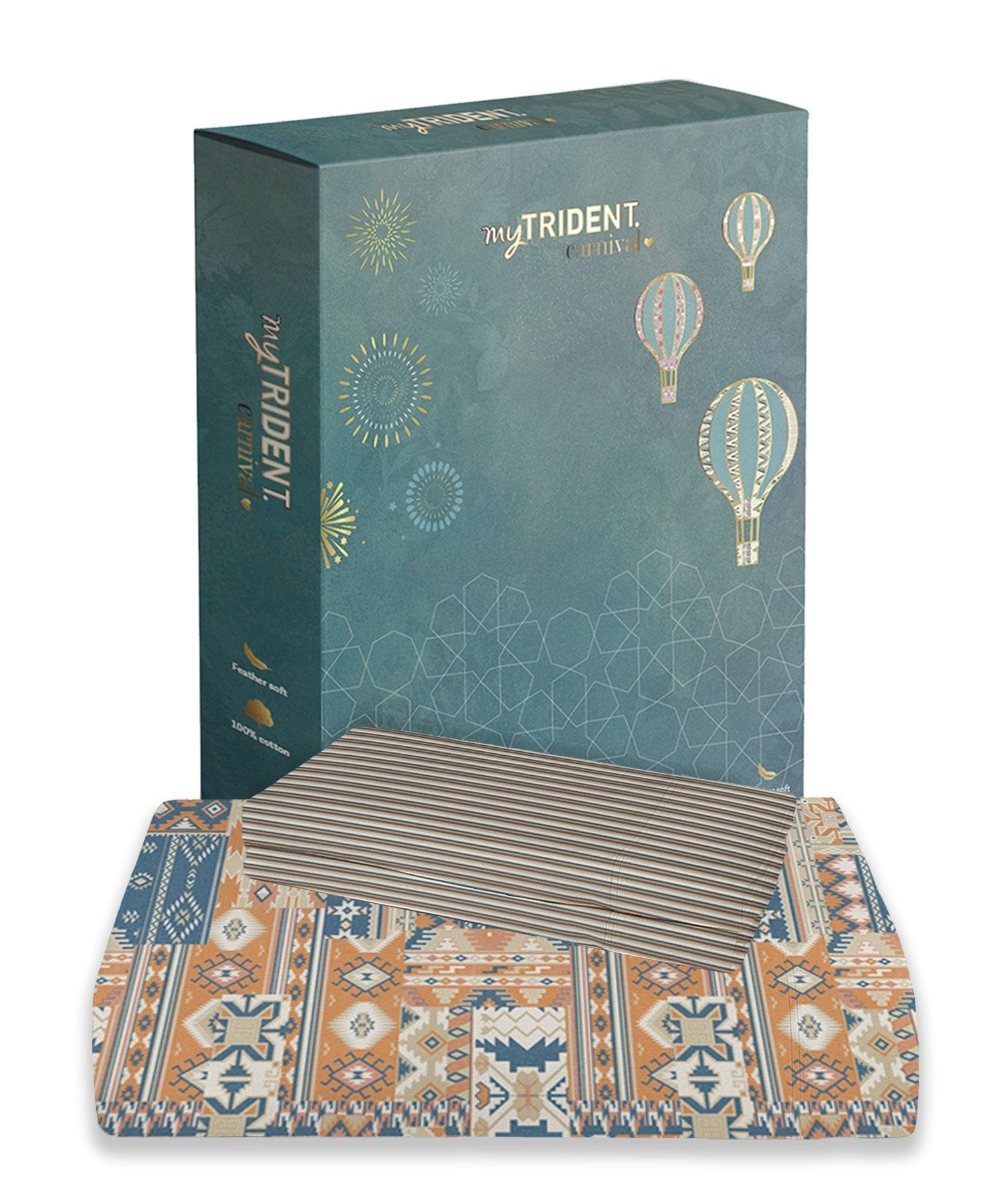 1 Queen bedsheet & 2 Pillow covers