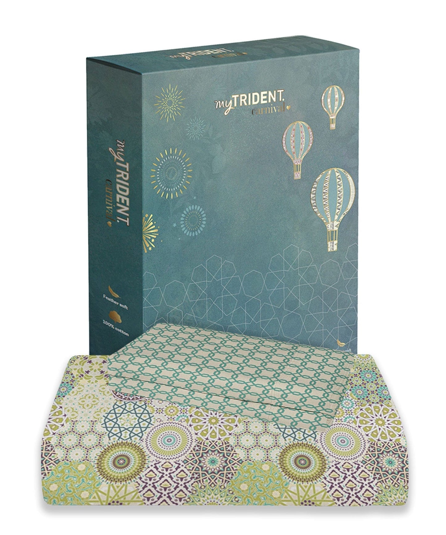 1 Queen bedsheet & 2 Pillow covers